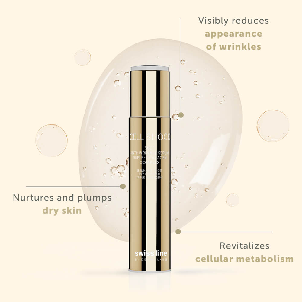 Cell Shock 360º Anti-Wrinkle Serum Triple-Collagen Complex (30ml)