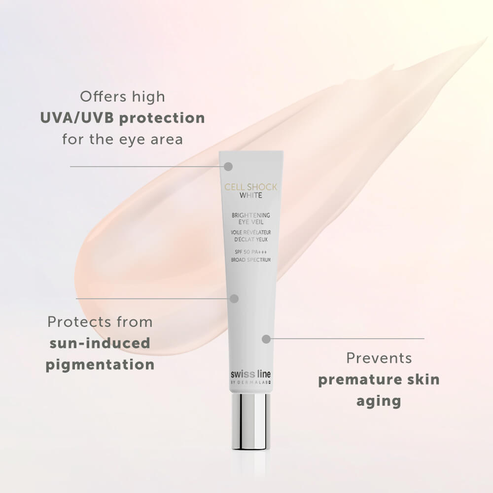 Cell Shock White Brightening Eye Veil SPF 50 PA+++ (15ml)